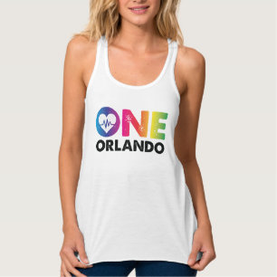Ein Orlando ein Impuls-Regenbogen-Herz Tank Top