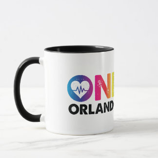 Ein Orlando ein Impuls-Regenbogen-Herz Tasse