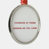 Ein orniment, das nett, als Geschenk zu geben ist Ornament Aus Metall (Rechts)