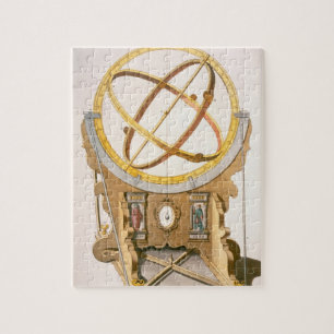 Ein Orrery entworfen von Tycho Brahe (1546-1601) Puzzle
