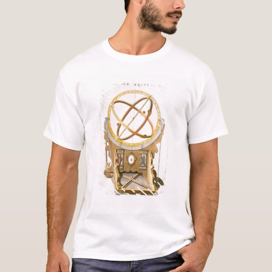 Ein Orrery entworfen von Tycho Brahe (1546-1601) T-Shirt (Vorderseite)