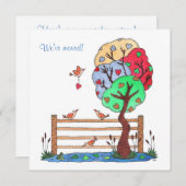 Ein Ort, an dem Sie Ihr Herz schlagen können Ankündigung (Vorne/Hinten)