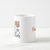 Ein Ort, an dem Sie Personalisiert werden können Kaffeetasse (Mittel)