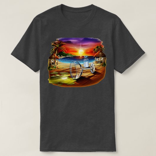 ein Ort der Entspannung T-Shirt (Design vorne)