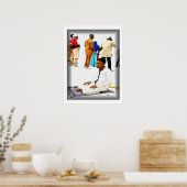 Ein Ort der Weisheit Poster (Küche)