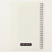 Ein Ort für jeden Duschgedanken - Pfau Notizblock (Rückseite)