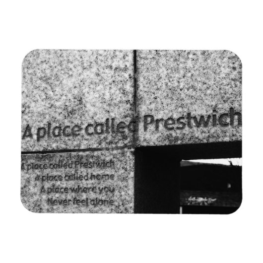 Ein Ort namens Prestwich Magnet (Horizontal)