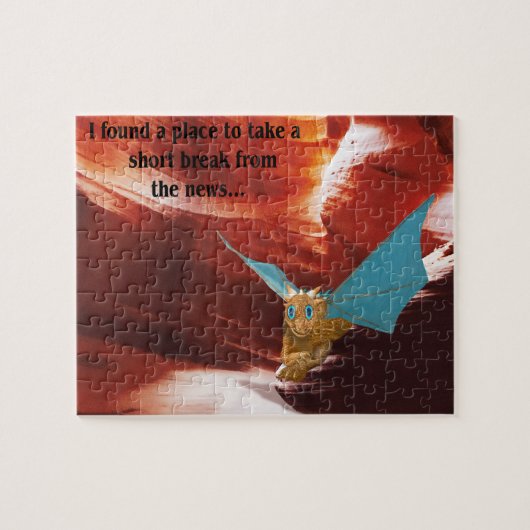 Ein Ort, um die Neuigkeiten zu erleben Puzzle (Horizontal)