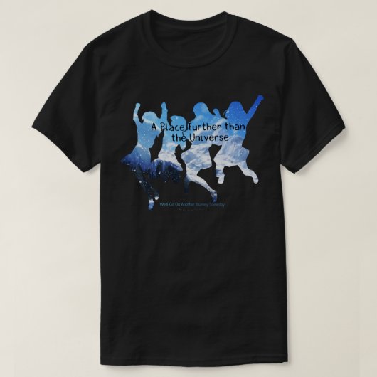 Ein Ort weiter als das Universum Sora yori T-Shirt (Design vorne)