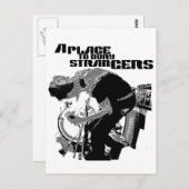 Ein Ort zum Bury Strangers Poster Postkarte (Vorne/Hinten)