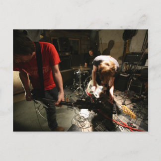 Ein Ort zum Bury Strangers Poster Postkarte