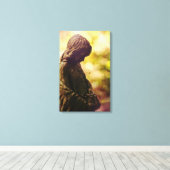 Ein Ort zum Nachdenken Leinwanddruck (Insitu (Holzboden))