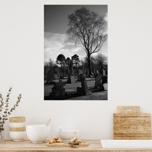 Ein Ort zur Erholung - Gotische Sammlung Foto der Poster (Küche)