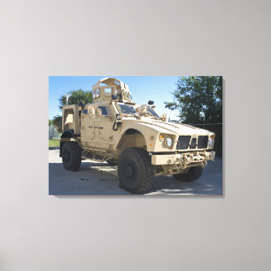 Ein Oshkosh M-ATV Leinwanddruck