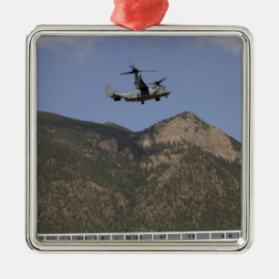 Ein Osprey CV-22 Silbernes Ornament