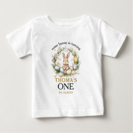 Ein Osterhasen macht einen 1. Geburtstag Baby T-shirt