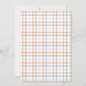 Ein Osterhasen macht einen 1. Geburtstag Einladung (Rückseite)