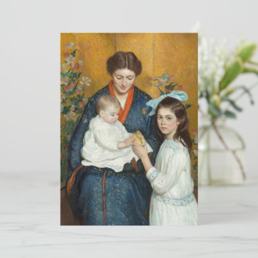 Ein Ostervormittag | Lilla Cabot Perry (Stehend Vorderseite)