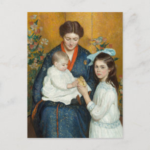 Ein Ostervormittag   Lilla Cabot Perry Postkarte