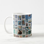 Ein Ozean der Briefmarke - Kaffeetasse (Links)