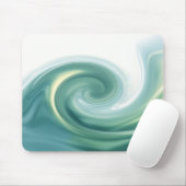 Ein Ozean der grünen Wellen Mousepad (Mit Mouse)