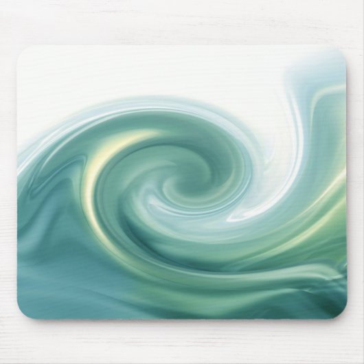Ein Ozean der grünen Wellen Mousepad (Vorne)