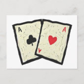 Ein Paar Asse Postkarte (Vorderseite)