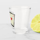 Ein Paar Asse Schnapsglas (Rechts)