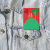 Ein Paar beim Date Button (Insitu)