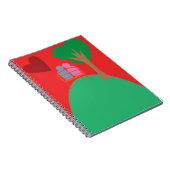 Ein Paar beim Date Notizblock (Rechte Seite)