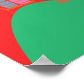 Ein Paar beim Date Poster (Ecke)