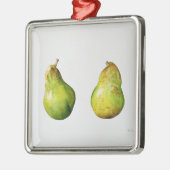 Ein Paar Birnen 1997 Silbernes Ornament (Links)