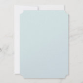 Ein paar Bunny Baby Dusche Einladung (Rückseite)