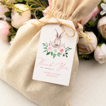 Ein paar Bunny Blink Pink Floral Vielen Dank zum G