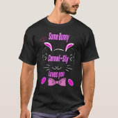 Ein paar Bunny Cereal Sly Lieben Sie Funny Happy O T-Shirt (Vorderseite)