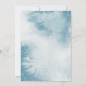 Ein paar Bunny Sweet Boy Baby Dusche Einladung (Rückseite)