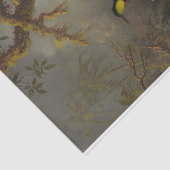 Ein Paar, das Crimson Topaz Hummingvögel nistet Seidenpapier (Ausschnitt)