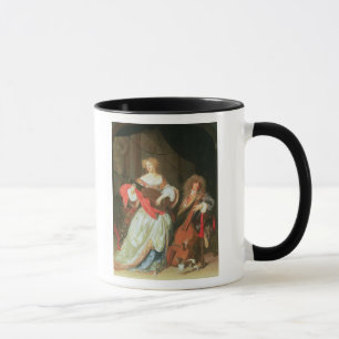 Ein Paar, das Musik macht Tasse