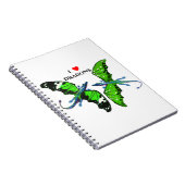 Ein Paar Drachen Notizblock (Rechte Seite)