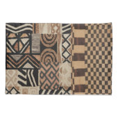 ein Paar erdig-stämmiger Pillowcases Kissenbezug (Rückseite-Links)