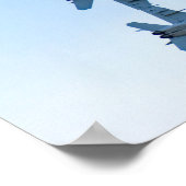 Ein Paar F-18 Superhornets Poster (Ecke)