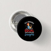 Ein paar Frauen werden Anwälte Button (Vorne & Hinten)