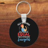 Ein paar Frauen werden Anwälte Schlüsselanhänger (Vorderseite)