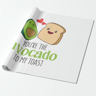 Ein paar Geschenke bist du der Avocado für meinen Geschenkpapier