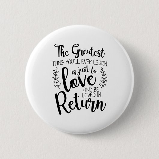 Ein paar Geschenke das Bestste, was Sie je lernen  Button (Vorderseite)