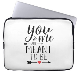 ein paar Geschenke, das du und ich sein sollen Laptopschutzhülle