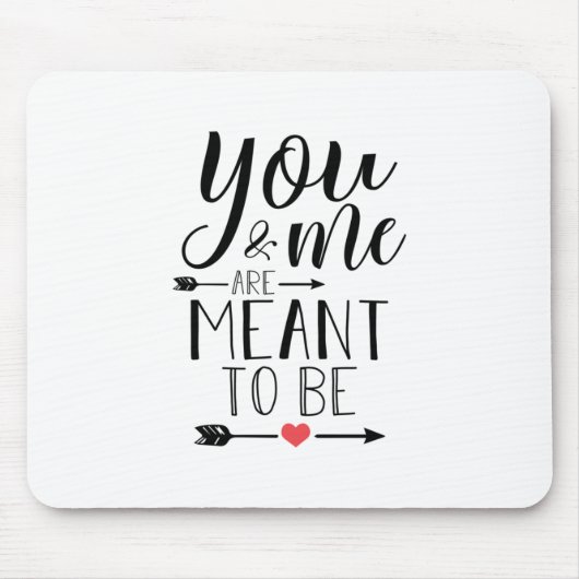 ein paar Geschenke, das du und ich sein sollen Mousepad (Vorne)