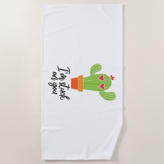 Ein paar Geschenke, die ich auf dir trage Strandtuch (Vorderseite)