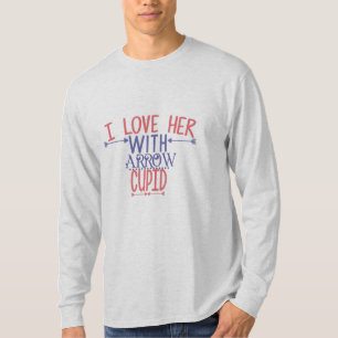 Ein paar Geschenke, die ich ihr mit Arrow Cupid Li T-Shirt