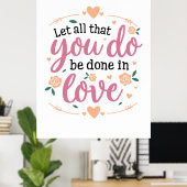 Ein paar Geschenke lassen Sie alles, was Sie tun Poster (Heimbüro)